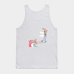 Bicolor world Tank Top